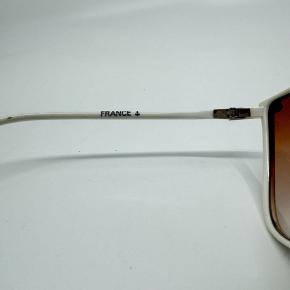 Pierre Leman Vintage Lightweight Sunglasses Paris Brown Orange Gradient H9299 - Picture 5 of 7